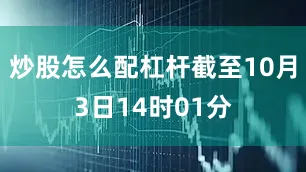 炒股怎么配杠杆截至10月3日14时01分